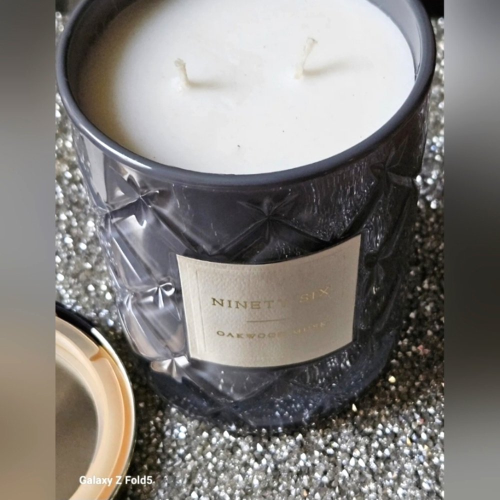 DW HOME Ninety Six 96 LIMITED EDITION - Oakwood Musk 16.2 Oz Candle ~ RARE NEW